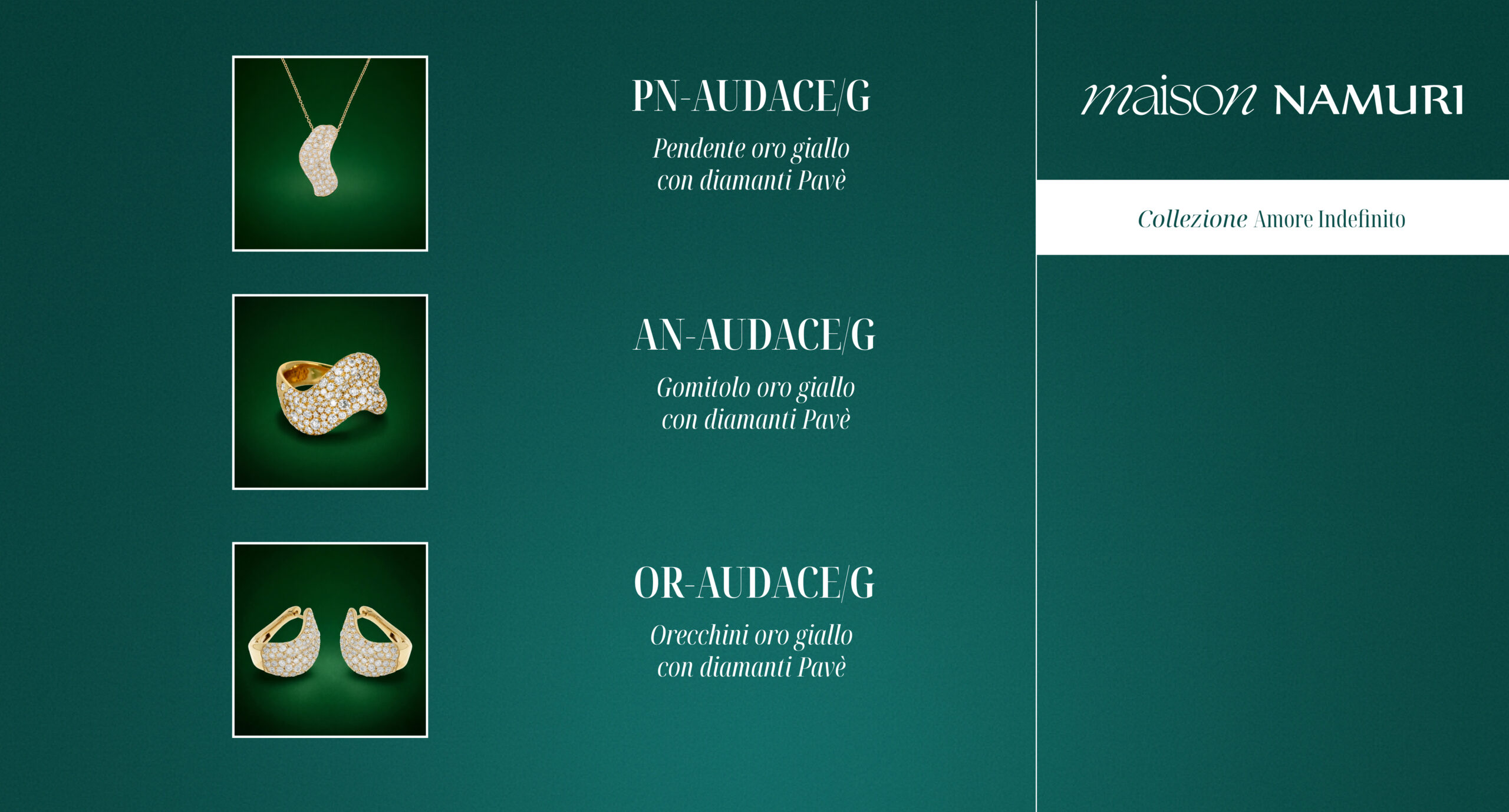 PN-AUDACE/G, AN-AUDACE/G, OR-AUDACE/G